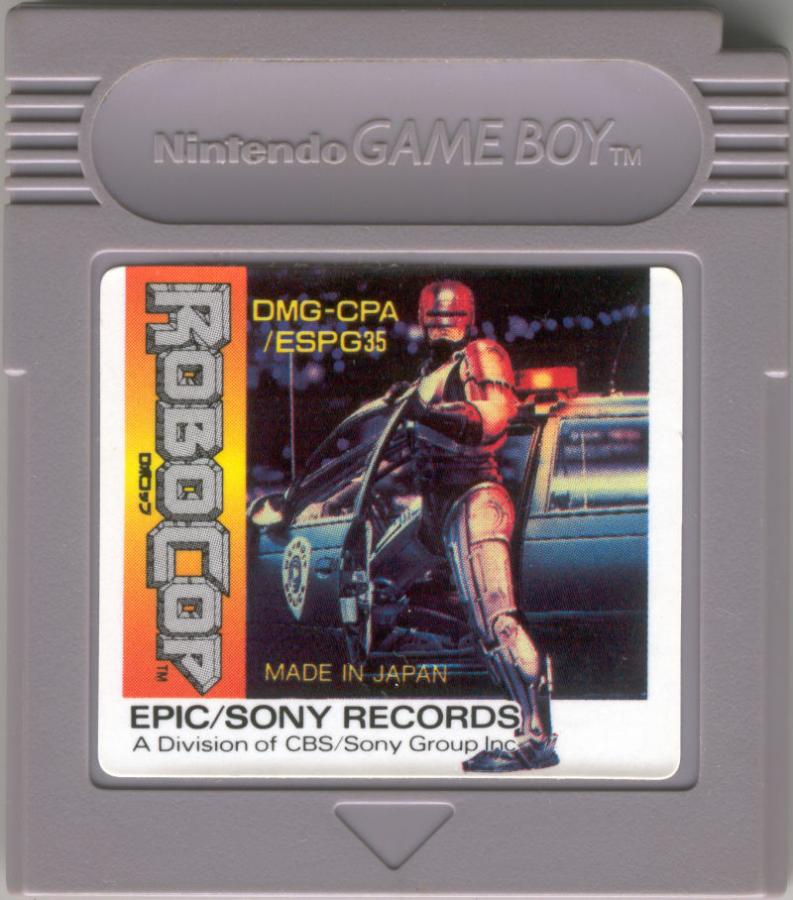 Robocop GameBoy UNBOXED