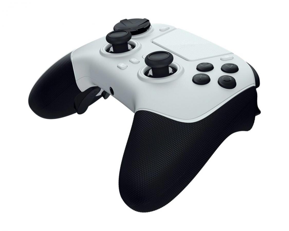 Razer Raiju V3 PRO White - PS5/PC - Wireless Gaming Controller -  TMR Thumbs - 6 Remappable Buttons