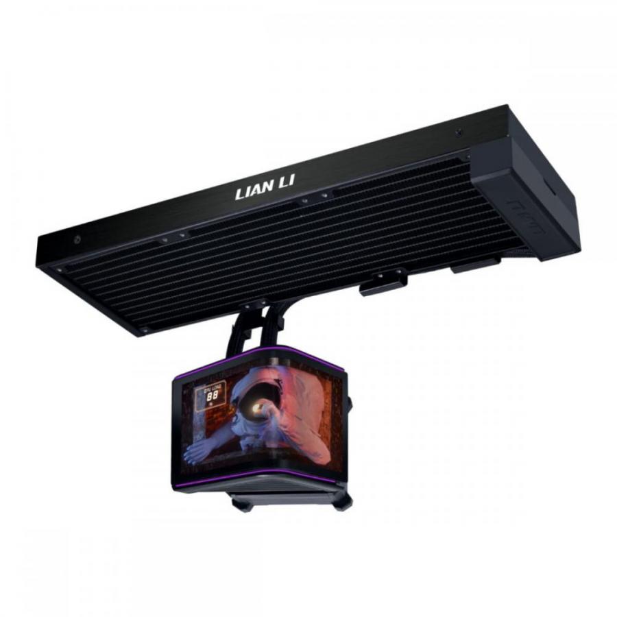Lian Li HydroShift II OLED Curved 360mm Fanless - AIO Water Cooling - 6.67
