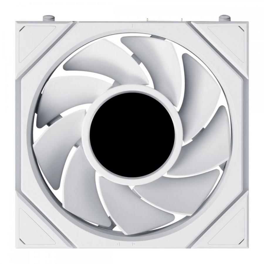 LIAN LI UNI FAN TL LCD FLEX Reversal White Wireless 120  (3pcs & controller) Case Fan