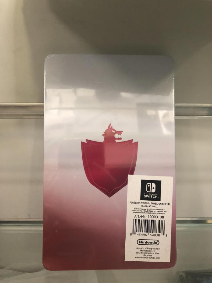 Pokémon Shield  NSW STEELBOOK ONLY NEW