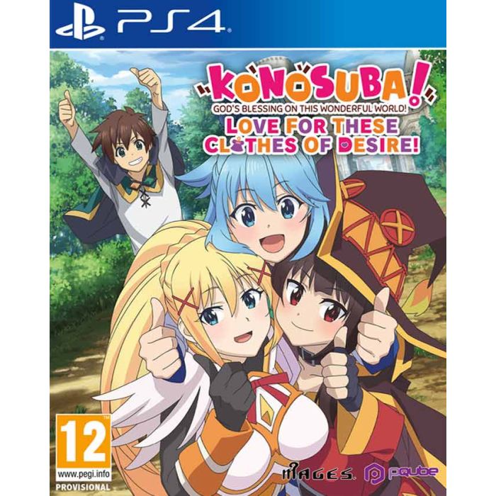 Konosuba: God's Blessing on this Wonderful World! Love for These Clothes of Desire! PS4 NEW