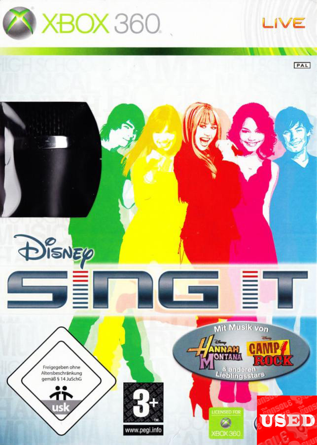 Disney Sing It  X360 USED