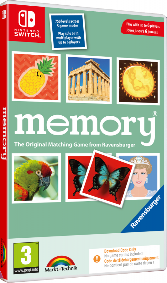 Ravensburger Memory (Code in a Box) Nintendo Switch NEW