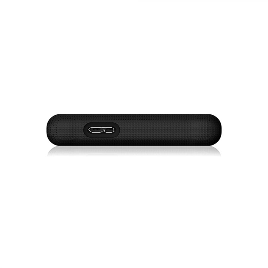 ICY BOX USB 3.0 EXTERNAL CASE 2.5' SATA HDD WITH SILICONE SLEEVE BLACK