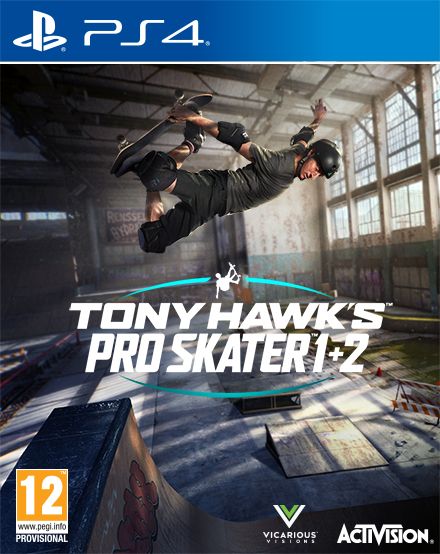 Tony Hawk's Pro Skater 1 + 2  Remasted  PS4 NEW