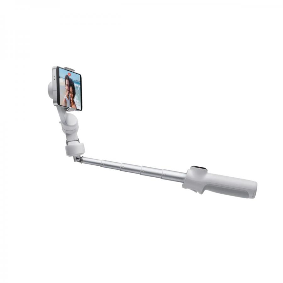Insta360 Flow 2 AI Tracker Bundle Gray - A.I. Powered Gimbal Stabilzer for Smartphone