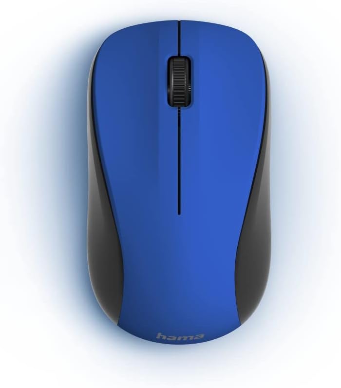 Hama 3-Button Optical Wireless Mouse Quiet, USB Receiver MW-300 V2