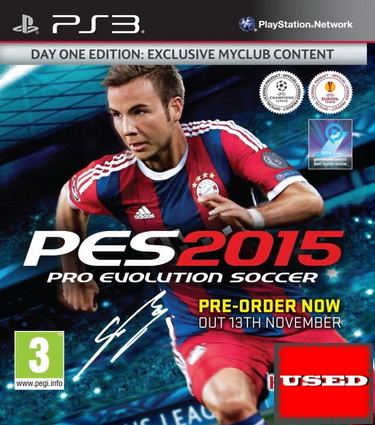Pro Evolution Soccer 2015 PS3 USED (No Manual)