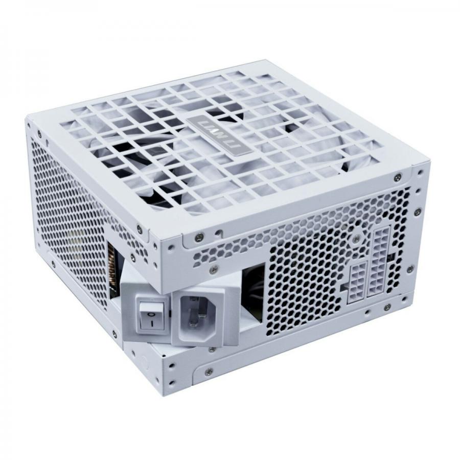 Lian Li RS1000W White - 1000 Watt 80+ Gold PSU - 12V-2x6 Colored Cable - RS Hub - Fully Modular