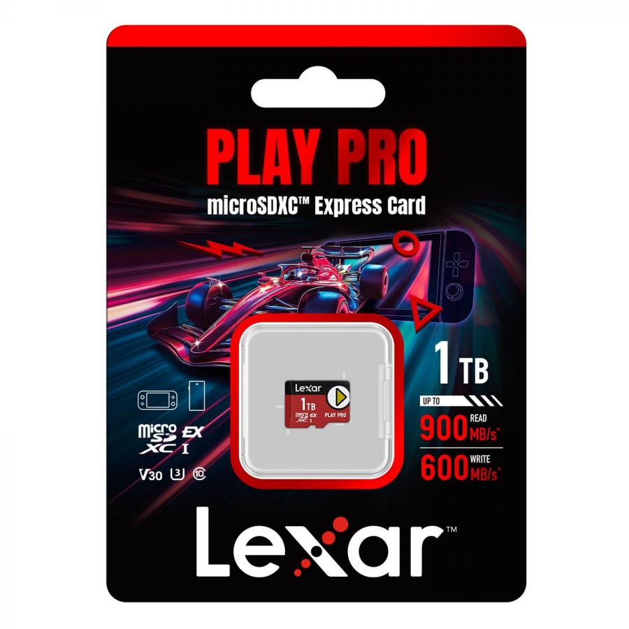 Lexar 1TB Play Pro mSD EX 7.1 900R/600W 