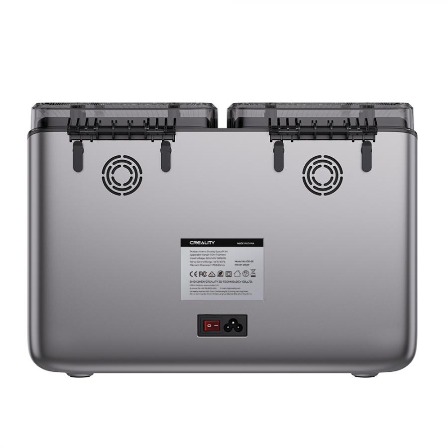 Creality SpacePi X4 Filament Dryer Dry Box for 4 Filaments Adjust 40-70c One-key set for 12 types