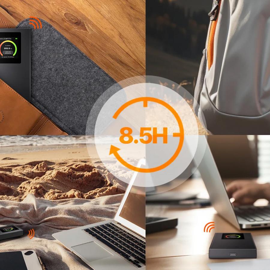TENDA 4G LTE-ADVANCED POCKET MOBILE WI-FI ROUTER 4G185