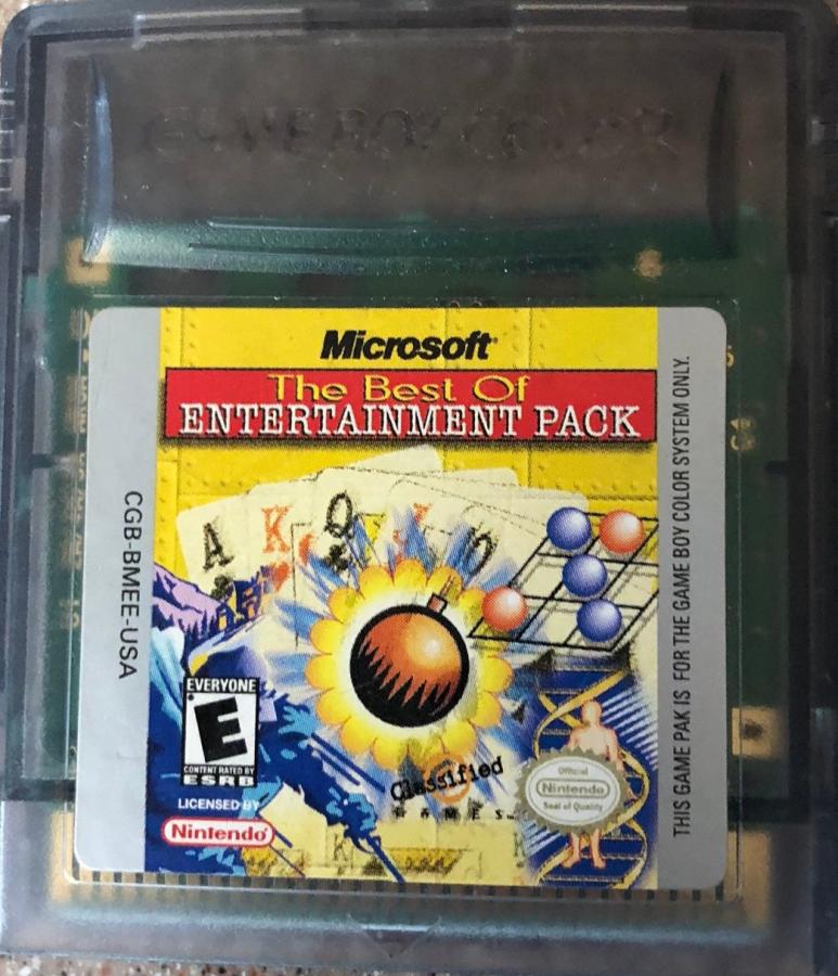 The Best Of Entertainment Pack GameBoy Color UNBOXED