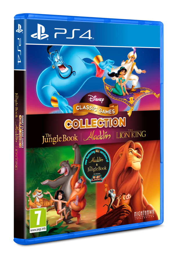 Disney Classic Games Collection: The Jungle Book,Aladdin &The Lion King PS4 NEW