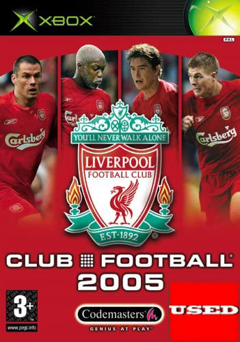Liverpool Club Football 2005 XBOX USED (Disc Only)