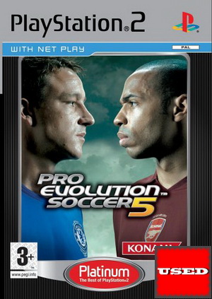 Pro Evolution Soccer 5 (Platinum) PS2 USED