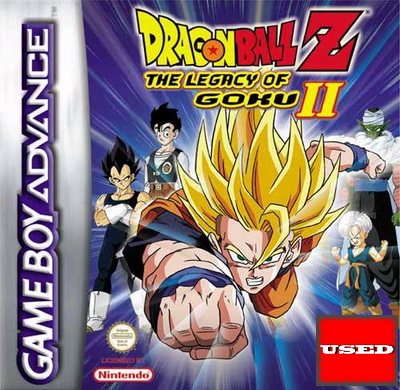 Dragonball Z Legacy Of Goku II GameBoy Advance USED
