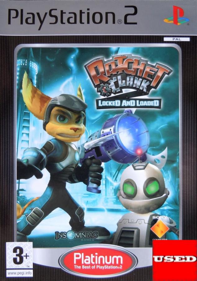 Ratchet & Clank 2 (Platinum) PS2 USED