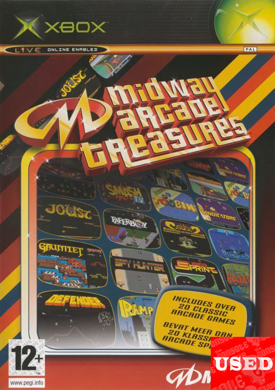 Midway Arcade Treasures XBOX USED