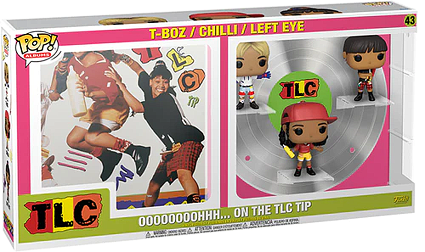 Funko Pop! Albums Deluxe: TLC - Oooh on the TLC Tip (T-Boz/Chilli/Left Eye) #43 Vinyl Figure