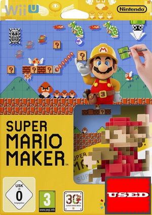Super Mario Maker WII U USED (No Big Box)