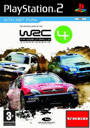 WRC 4 PS2 USED (No Manual)