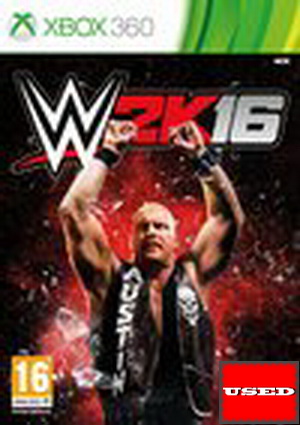 WWE 2K16 X360 USED (No Manual)
