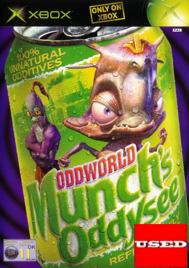 Oddworld: Munch's Oddysee XBOX USED (Disc Only)