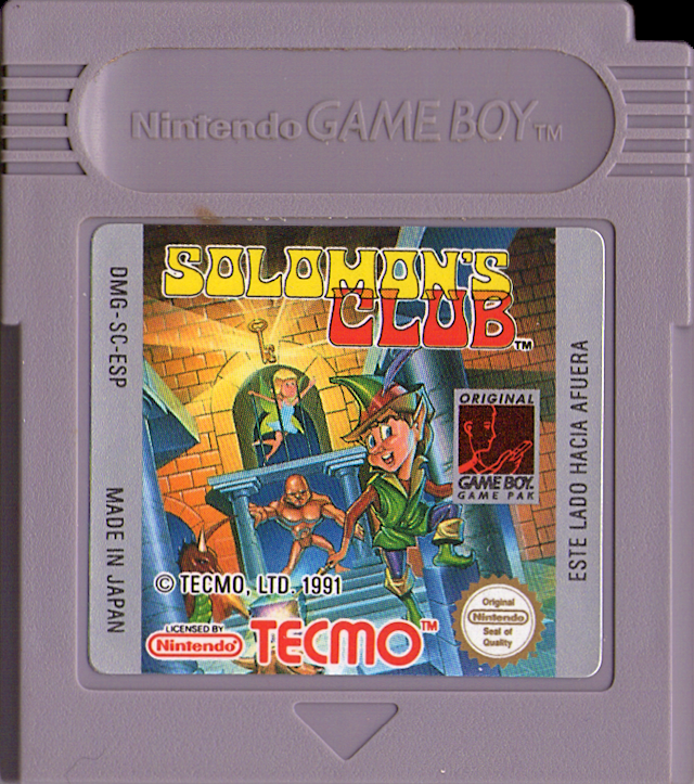 Solomon's Club GameBoy UNBOXED