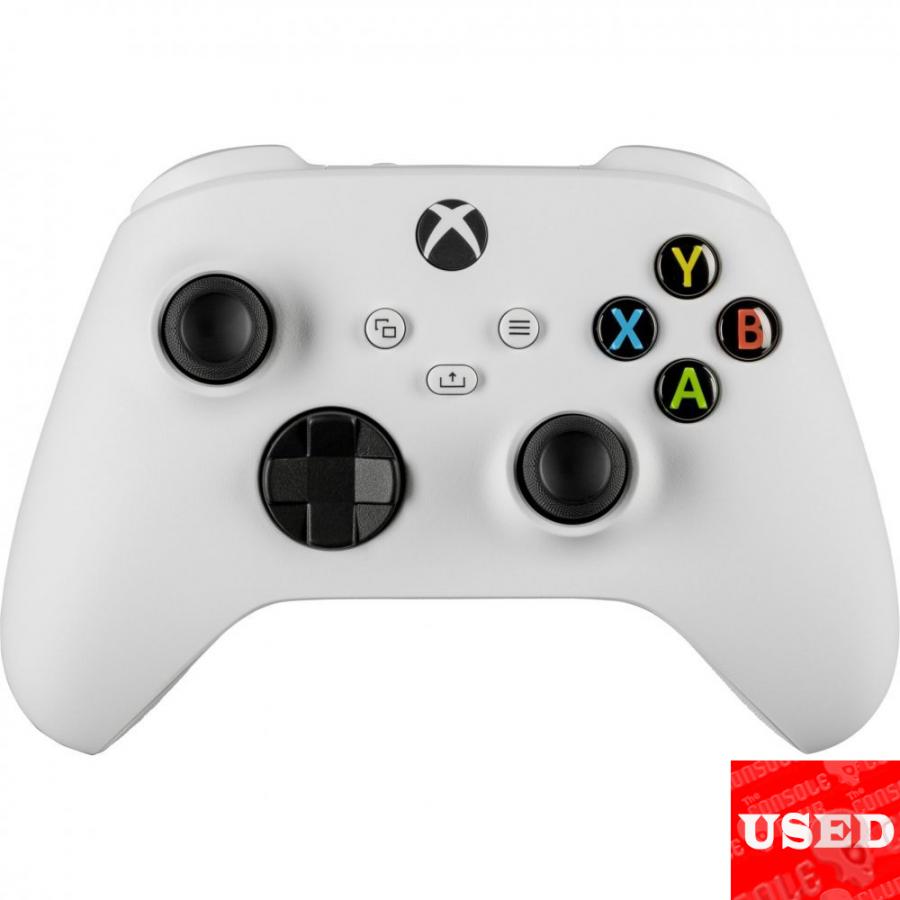 Microsoft Xbox Series X/S ( XBOX ONE Compatible) Controller  White USED (UNBOXED)
