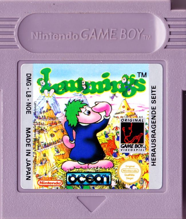 Lemmings GameBoy UNBOXED