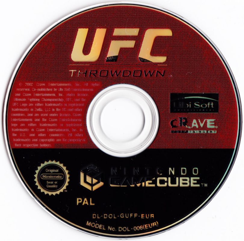 UFC Throwdown GC USED (Disc Only)