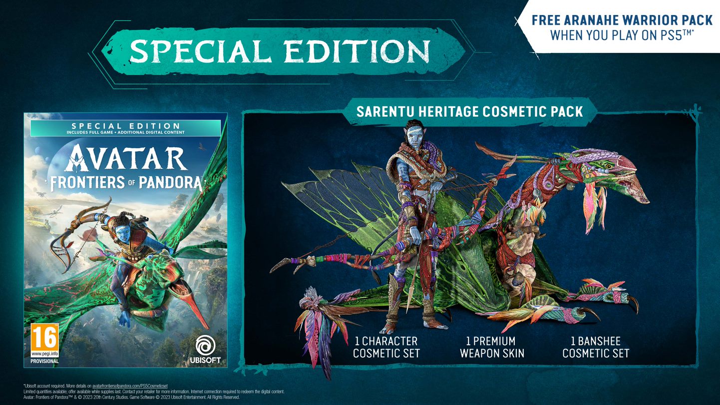 Avatar Frontiers of Pandora Special Edition Xbox Series X NEW