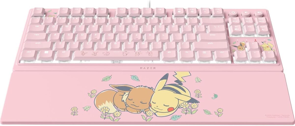 RAZER ORNATA V3 TENKEYLESS - Pokemon Pikachu/Eevee Ed. - US Layout