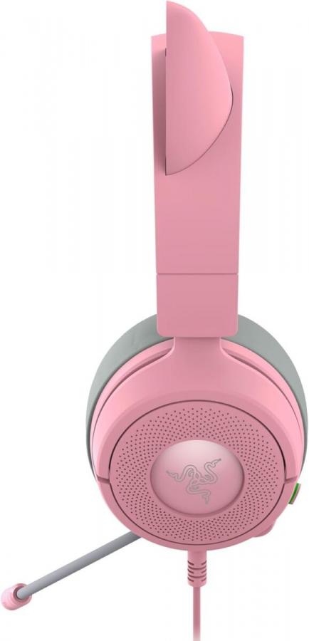 Kraken Kitty V3 X Quartz - Gaming Headset - Kitty Ears - 7.1 Surround - PC/PS5/Xbox/Switch 2 - 3.5mm