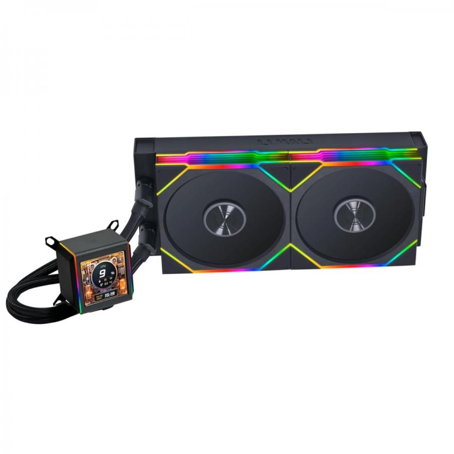 Lian Li Galahad II LCD 280 TL Wireless Black - AIO Water Cooler - AM5/AM4 - LGA 1851/1700/1200/115x