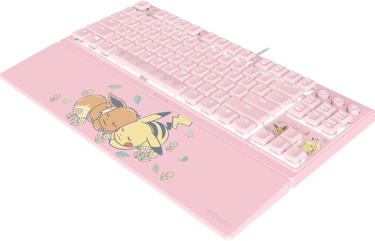 RAZER ORNATA V3 TENKEYLESS - Pokemon Pikachu/Eevee Ed. - US Layout