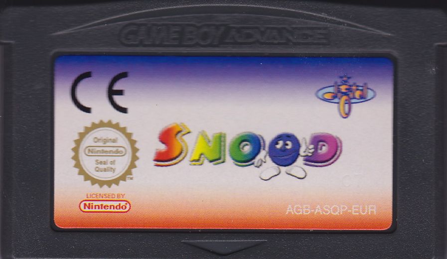 Snood GameBoy Advance UNBOXED (Worn Sticker)