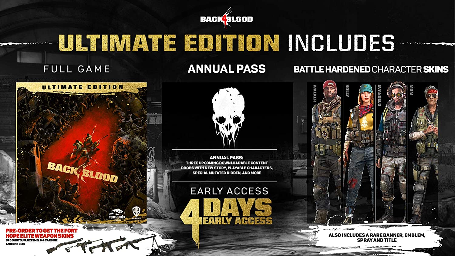 Back 4 Blood Deluxe Ultimate Edition ( XONE & XBOX SERIES X ) NEW