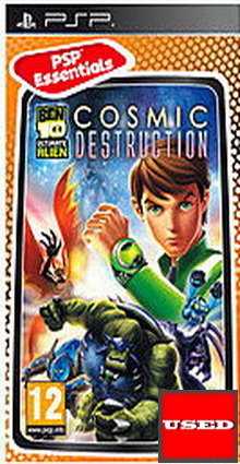 Ben 10 Ultimate Alien: Cosmic Destruction (Ess) PSP USED (No Manual)
