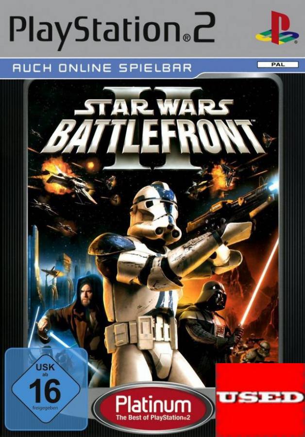 Star Wars Battlefront II (Platinum) PS2 USED