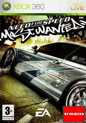 Need for Speed Most Wanted  X360 USED