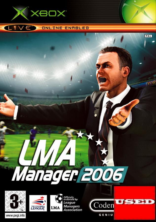 LMA Manager 2006 XBOX USED (No Manual)