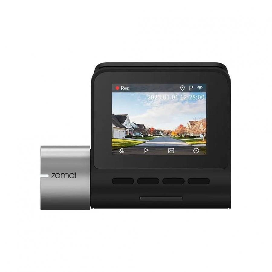 70mai Dash Cam Pro Plus+ A500S w. Screen, 1944P 140FOV 500mAh Car Camera