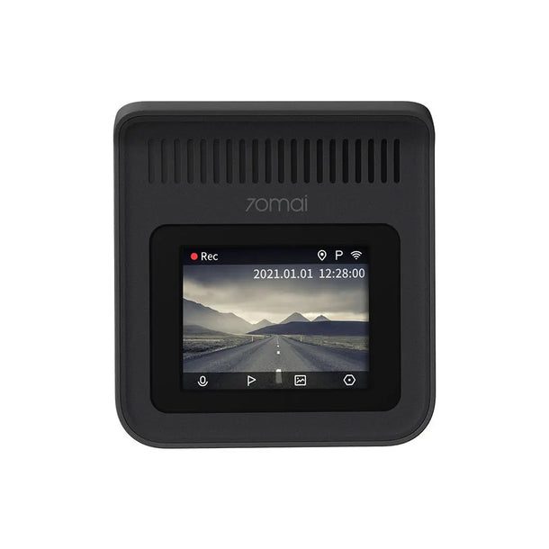 70mai A400-1 Dash Cam Grey w. Screen set w. Rearview cam RC09 - 1440P, 145FOV, 500mAh Car Camera