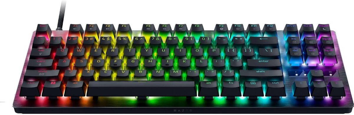Razer HUNTSMAN V3 TENKEYLESS 8KHz ANALOG - 8K Polling Rate - RGB Gaming Keyboard - Rapid Trigger