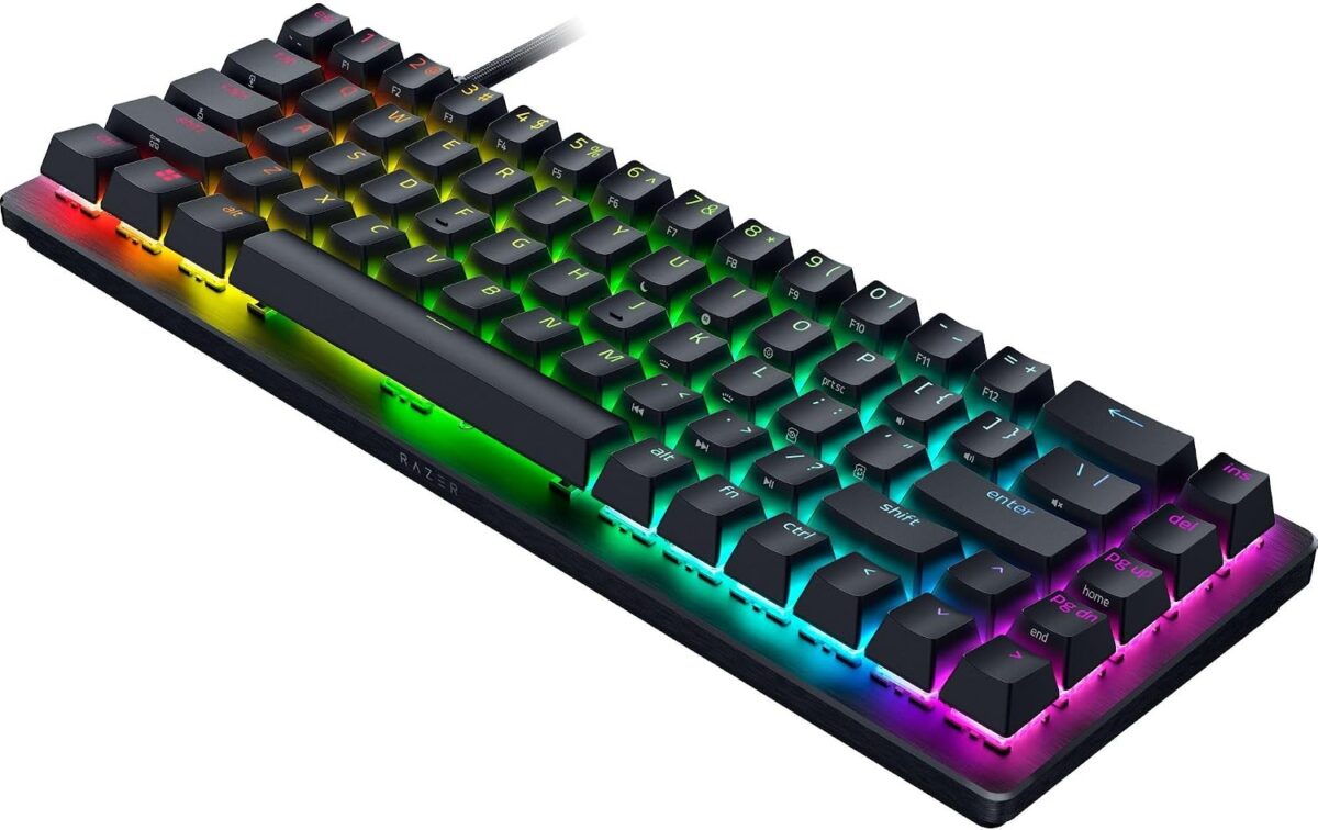 RAZER Huntsman V3 HE Magnetic Mini 65% 8KHz - Hall Effect Gaming Keyboard – Rapid Trigger – US