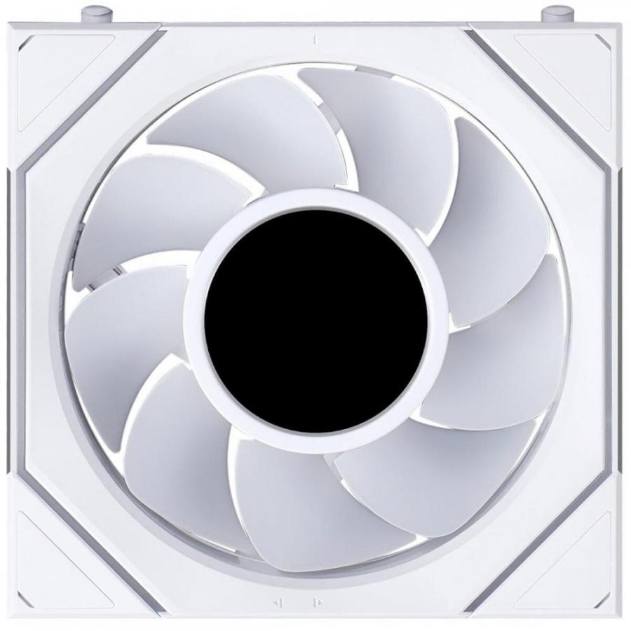 LIAN LI UNI FAN SL INF LCD FLEX Reverse - White - Wireless 120 (3pcs & controller) Case Fan