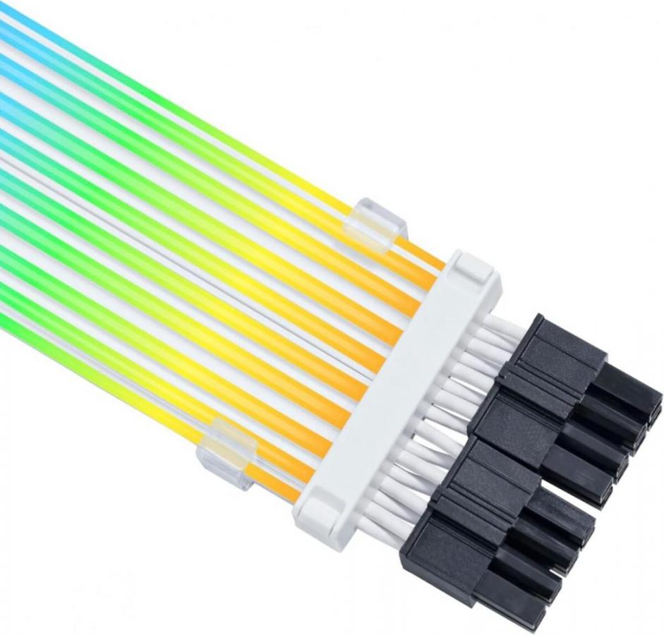 Lian Li Strimer Wireless CPU - 8-Pin ARGB Power Extension Cable -  2.4GHz - (without Controller)